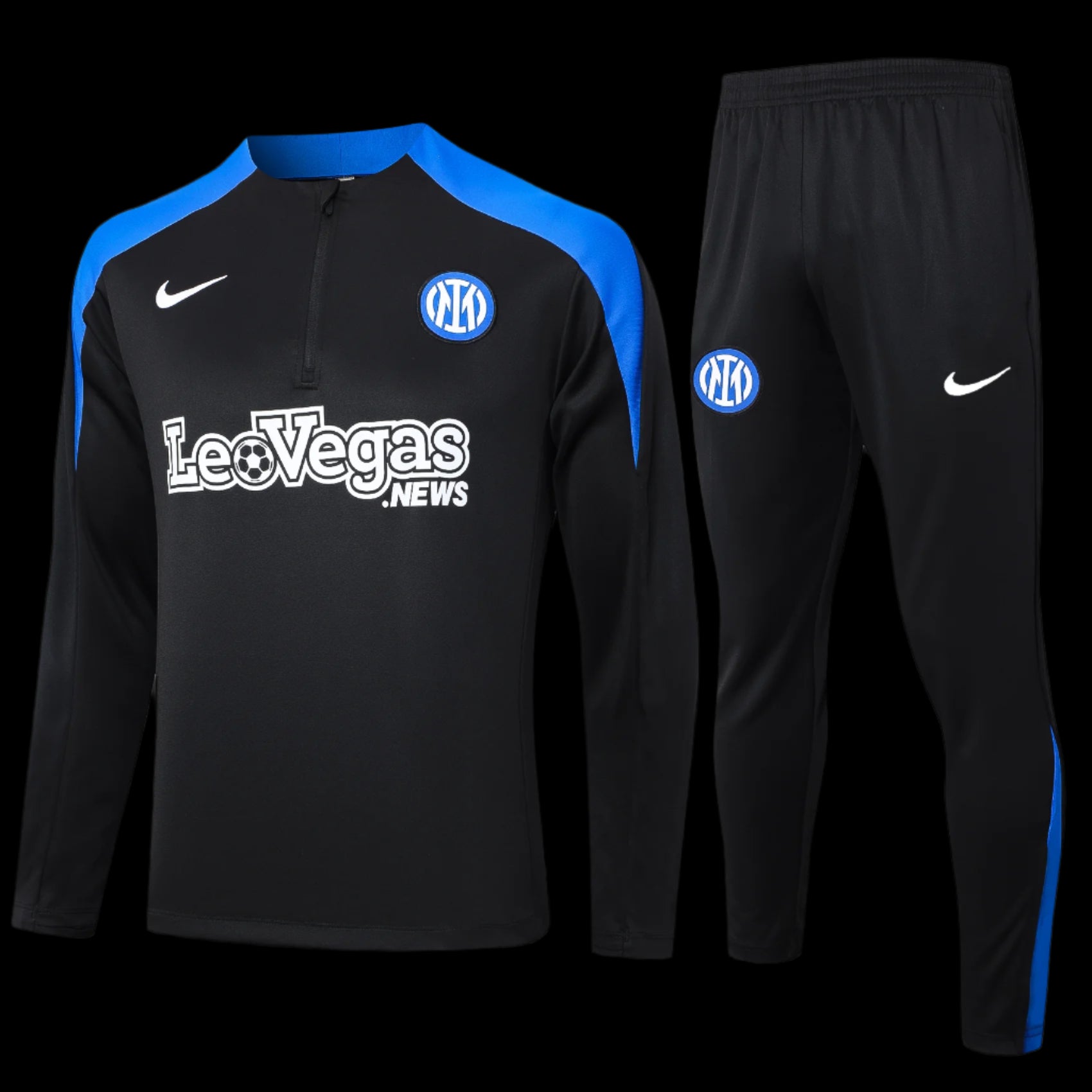 Inter Milan 24/25 Black Tracksuit