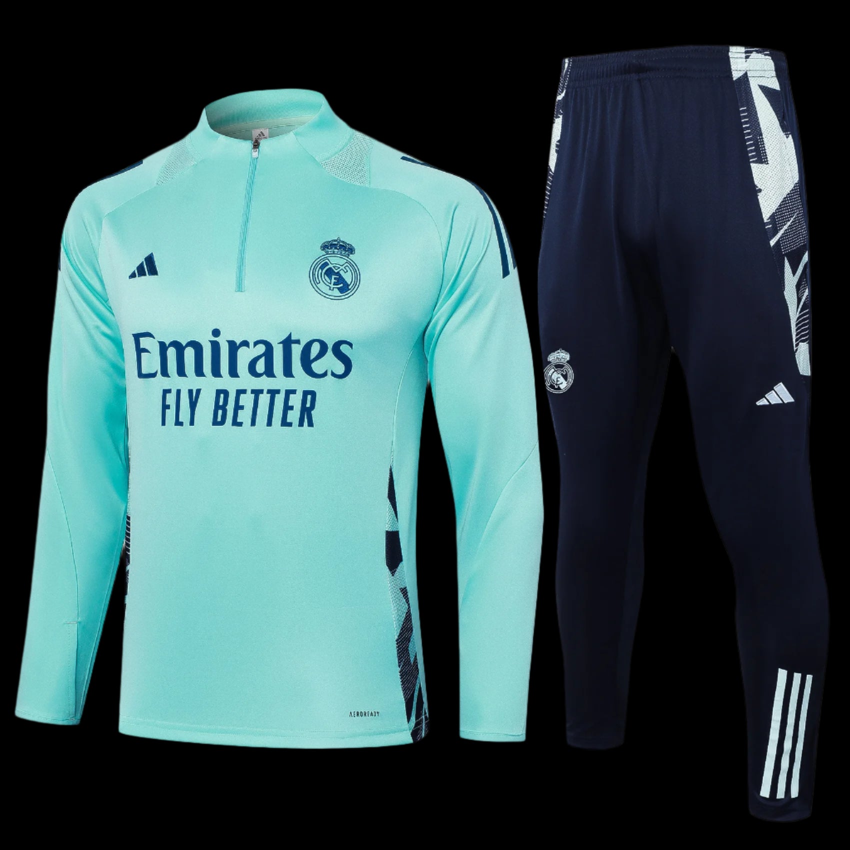 Real Madrid 24/25 Tracksuit Blue