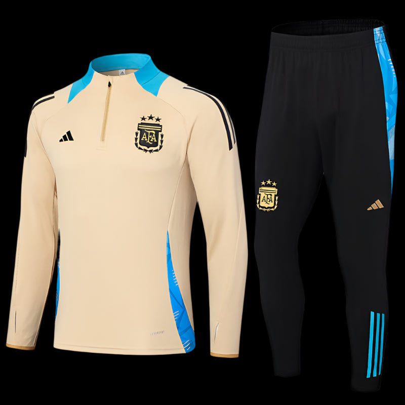 Argentina 2024 Cream Tracksuit