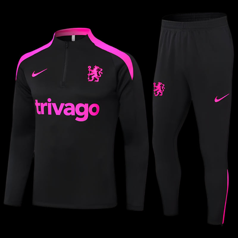 Chelsea 24/25 Black Tracksuit