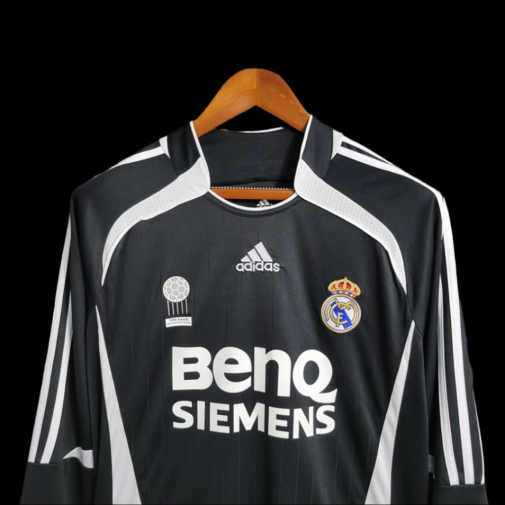 Real Madrid 06/07 Away Long Sleeve