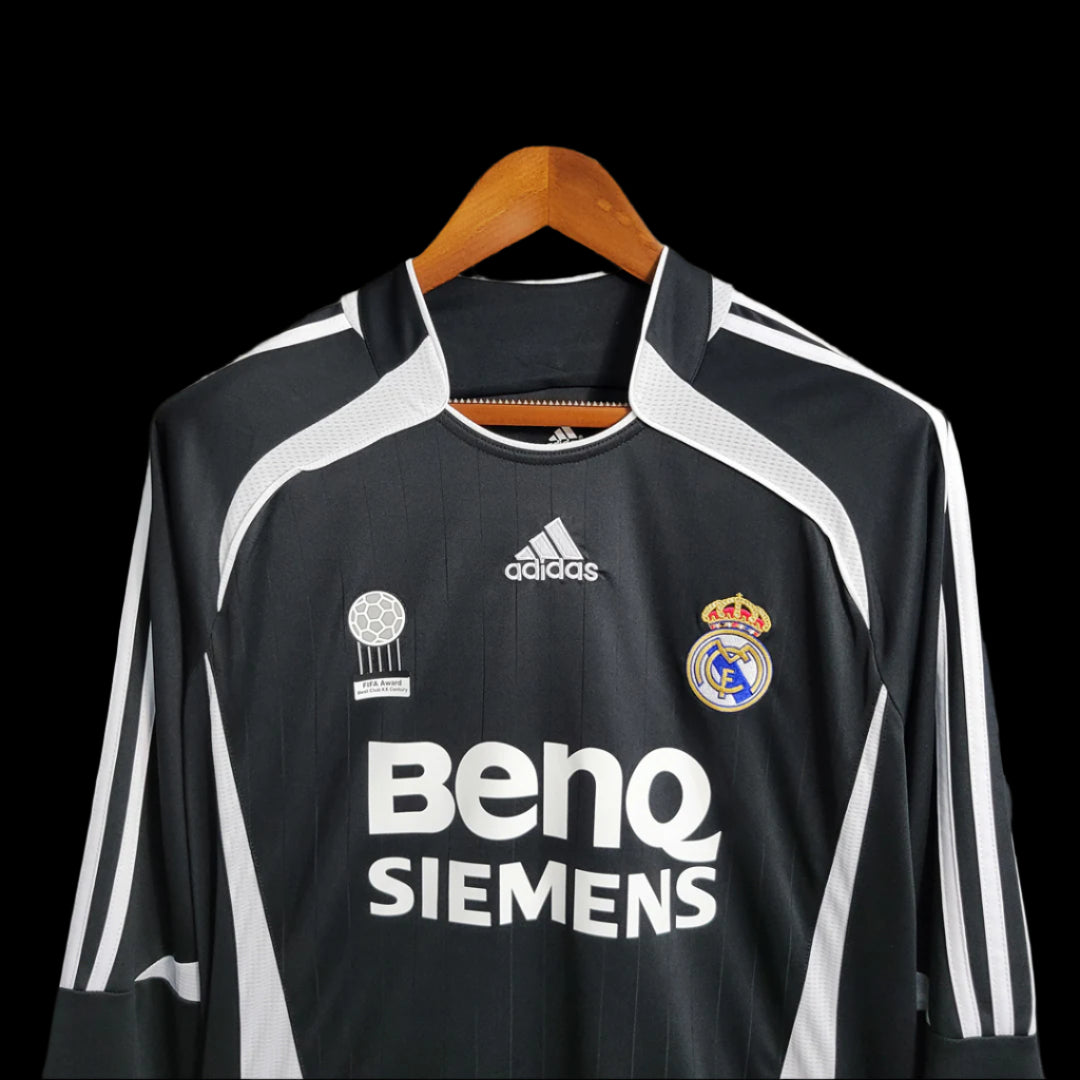 Real Madrid 06/07 Away Long Sleeve