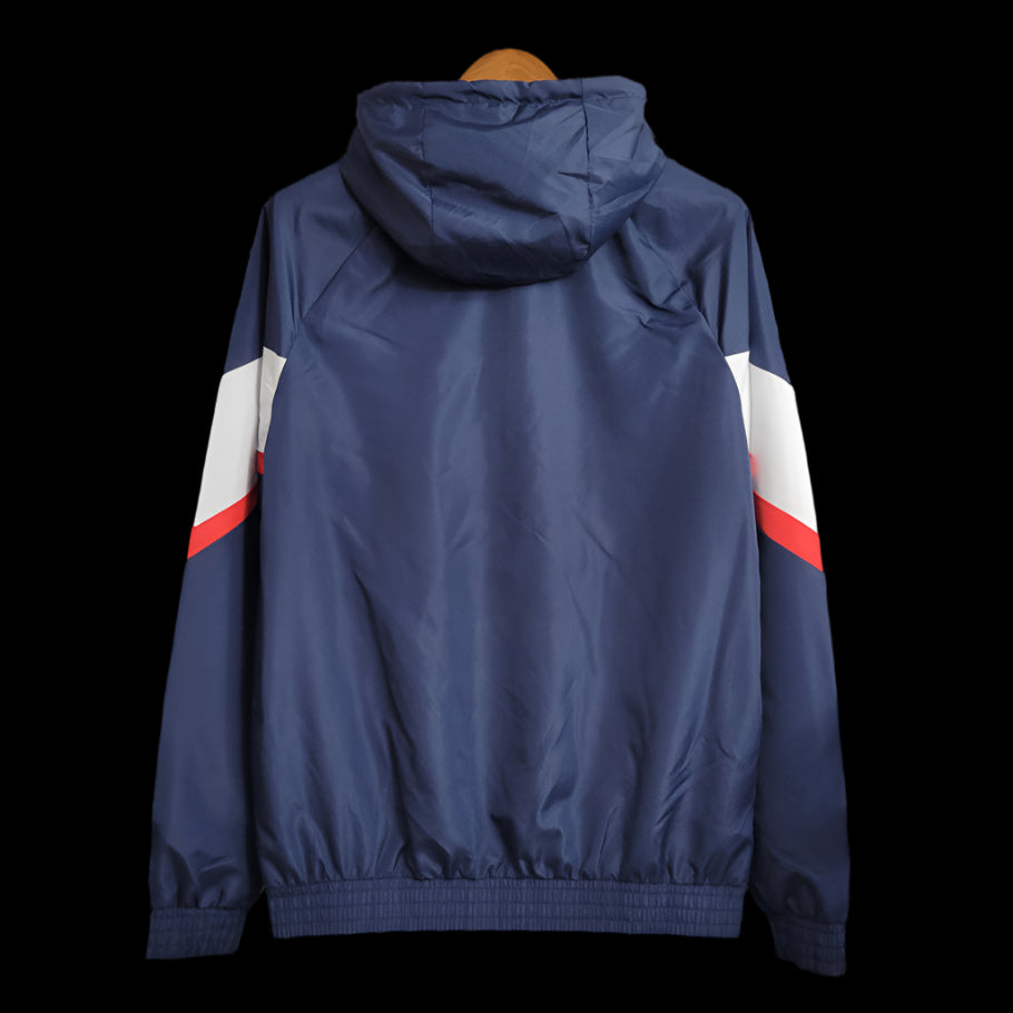PSG 22/23 Blue Windbreaker