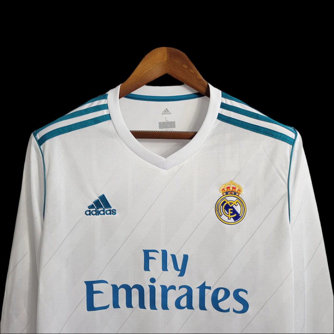 Camiseta de manga larga local del Real Madrid 17/18