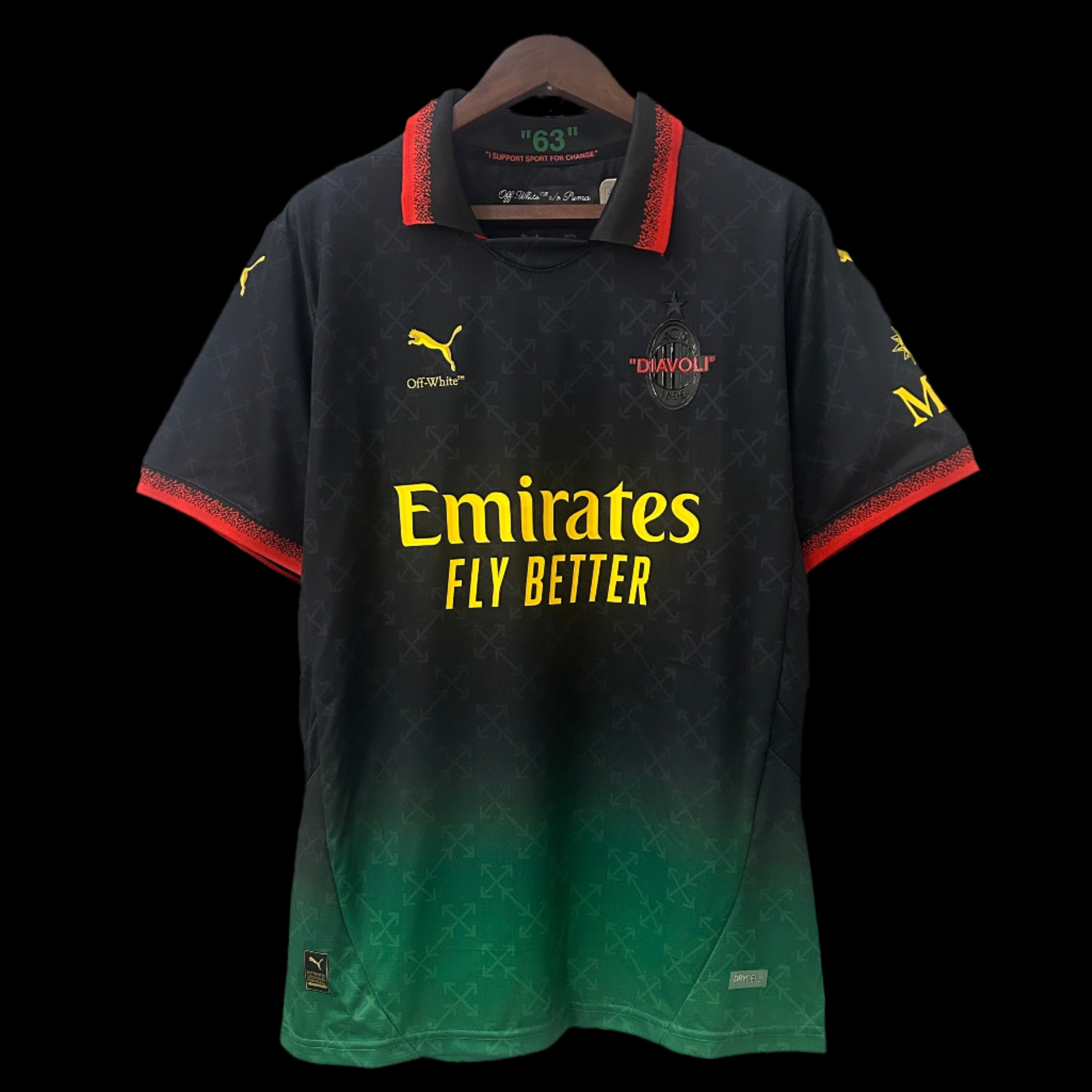 AC Milan 24/25 Black "Off White" Fourth