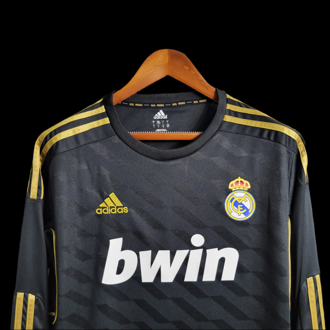 Camiseta de manga larga visitante del Real Madrid 11/12