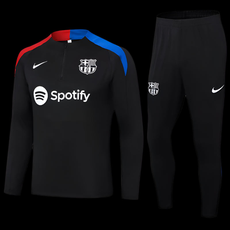 Barcelona 24/25 Black Tracksuit