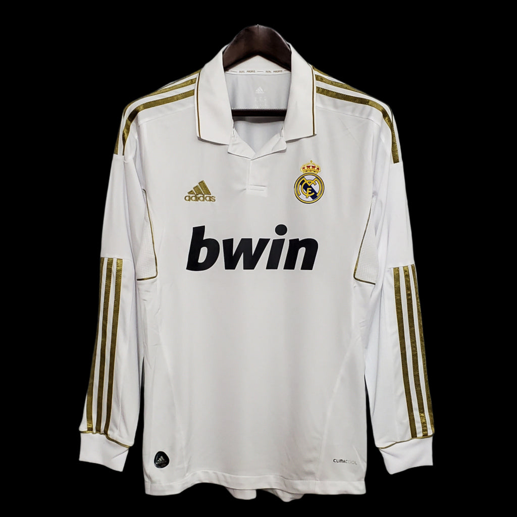 Real Madrid 11/12 Home Long Sleeve
