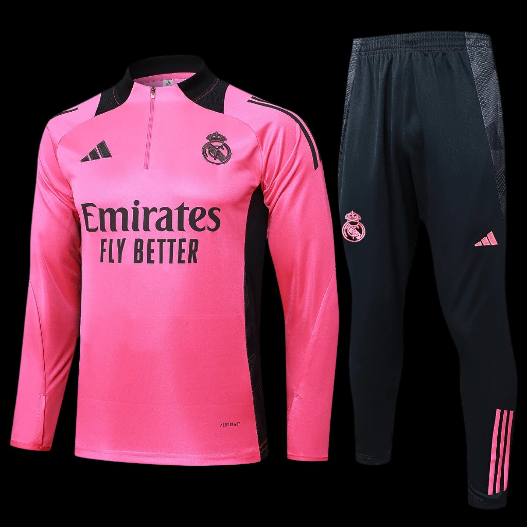 Real Madrid 24/25 Pink Tracksuit