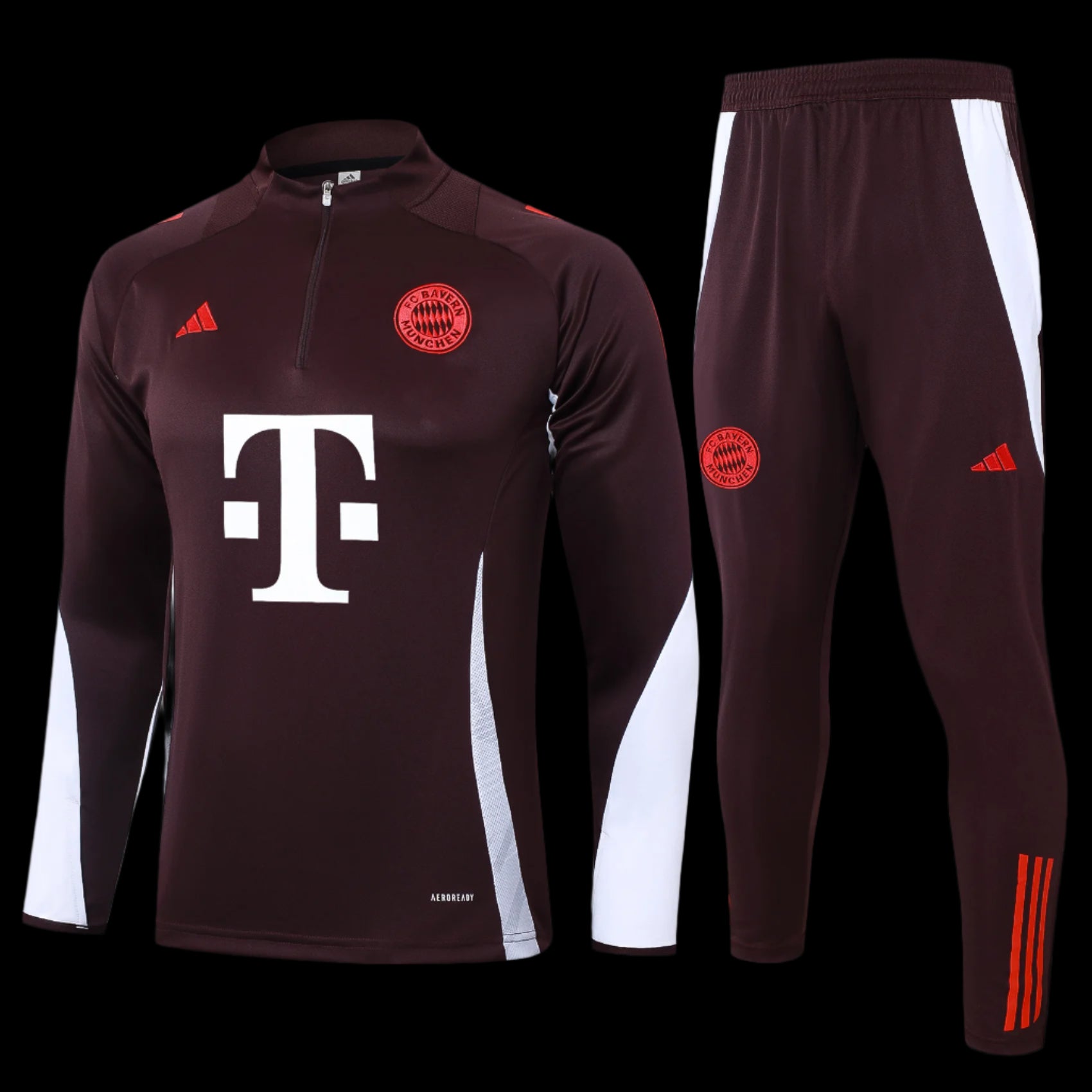 Bayern Munich 24/25 Maroon Tracksuit
