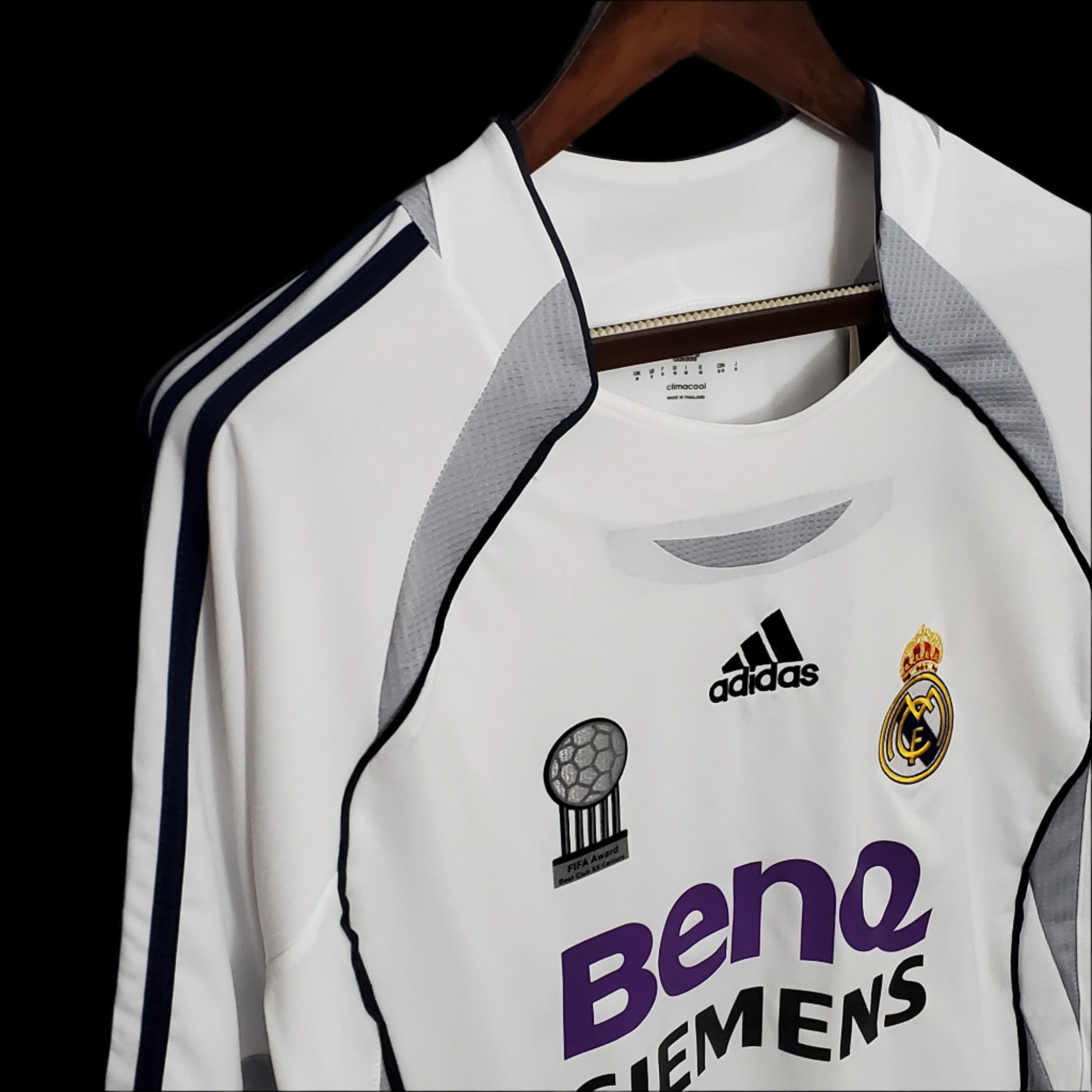 Real Madrid 06/07 Home Long Sleeve