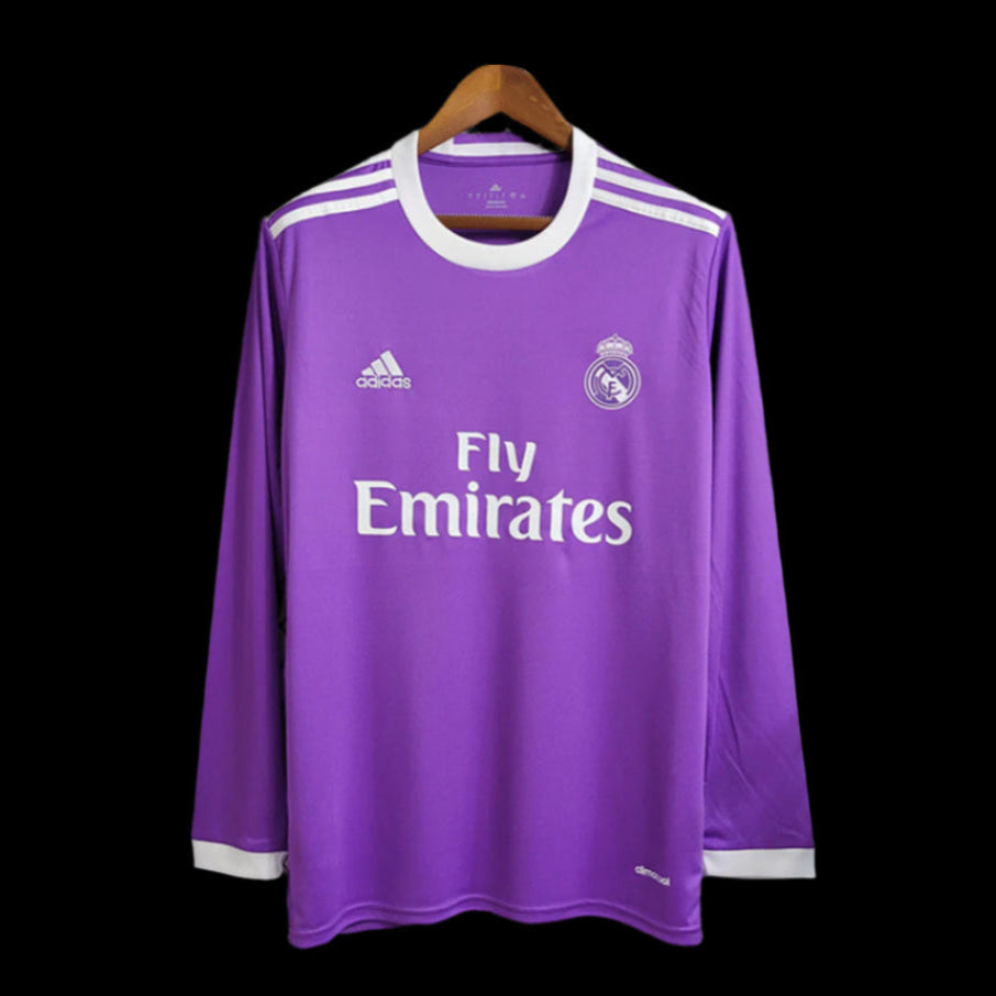 Real Madrid 16/17 Away Long Sleeve
