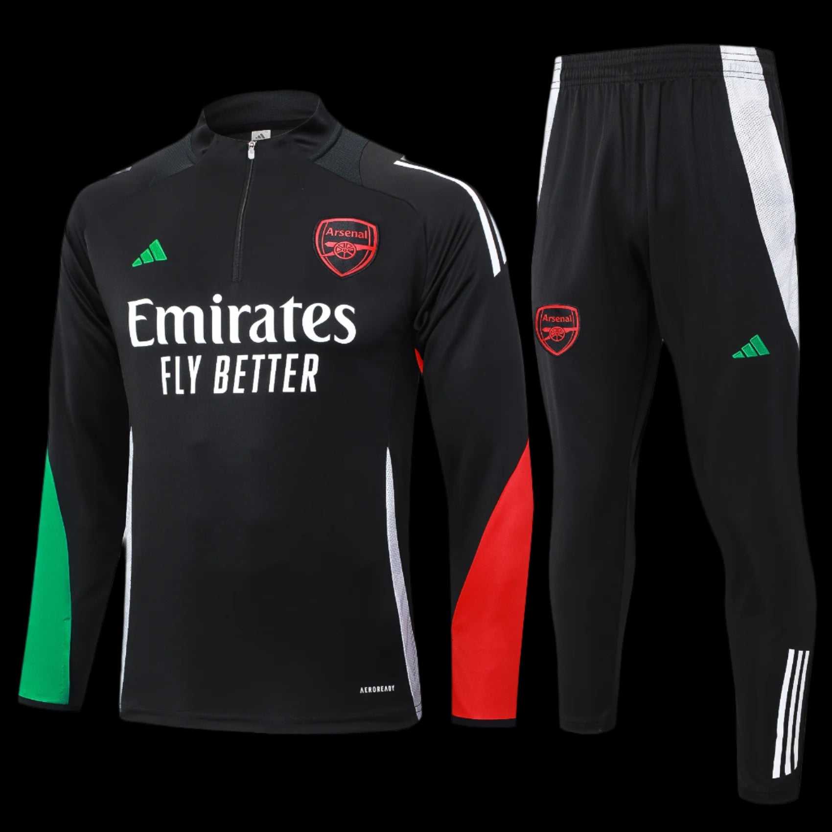 Arsenal 24/25 Black Tracksuit