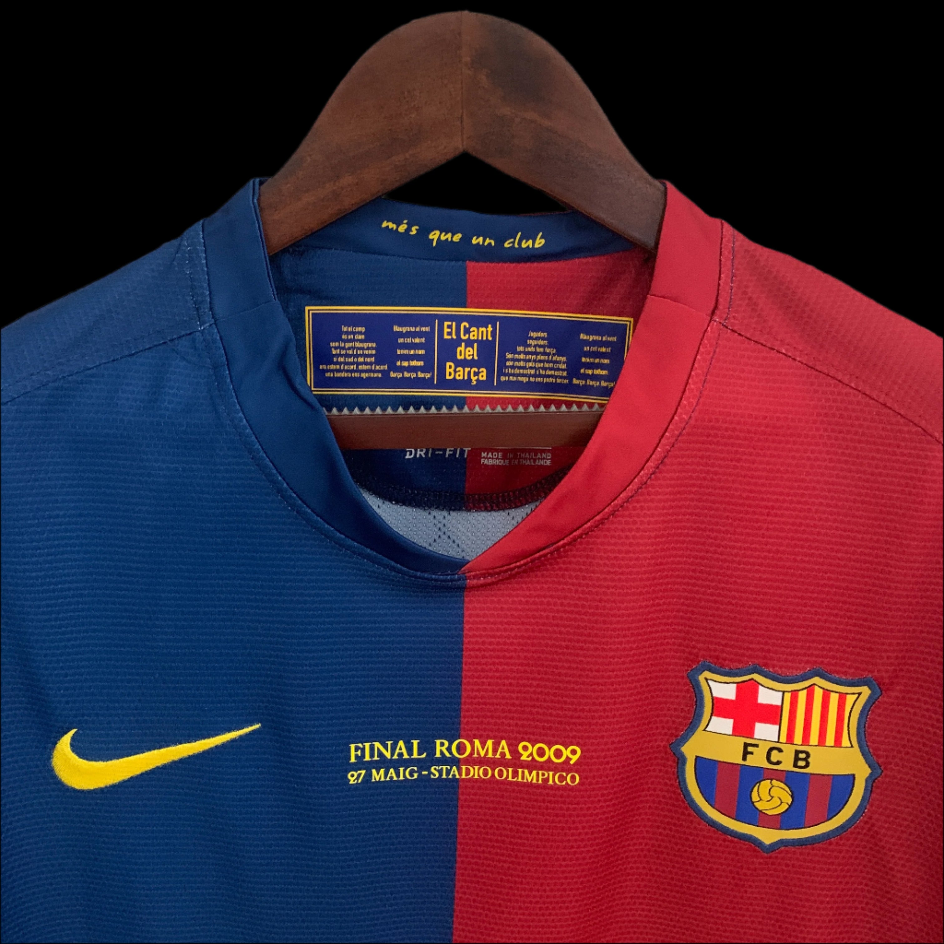 Camiseta de manga larga local del Barcelona 08/09