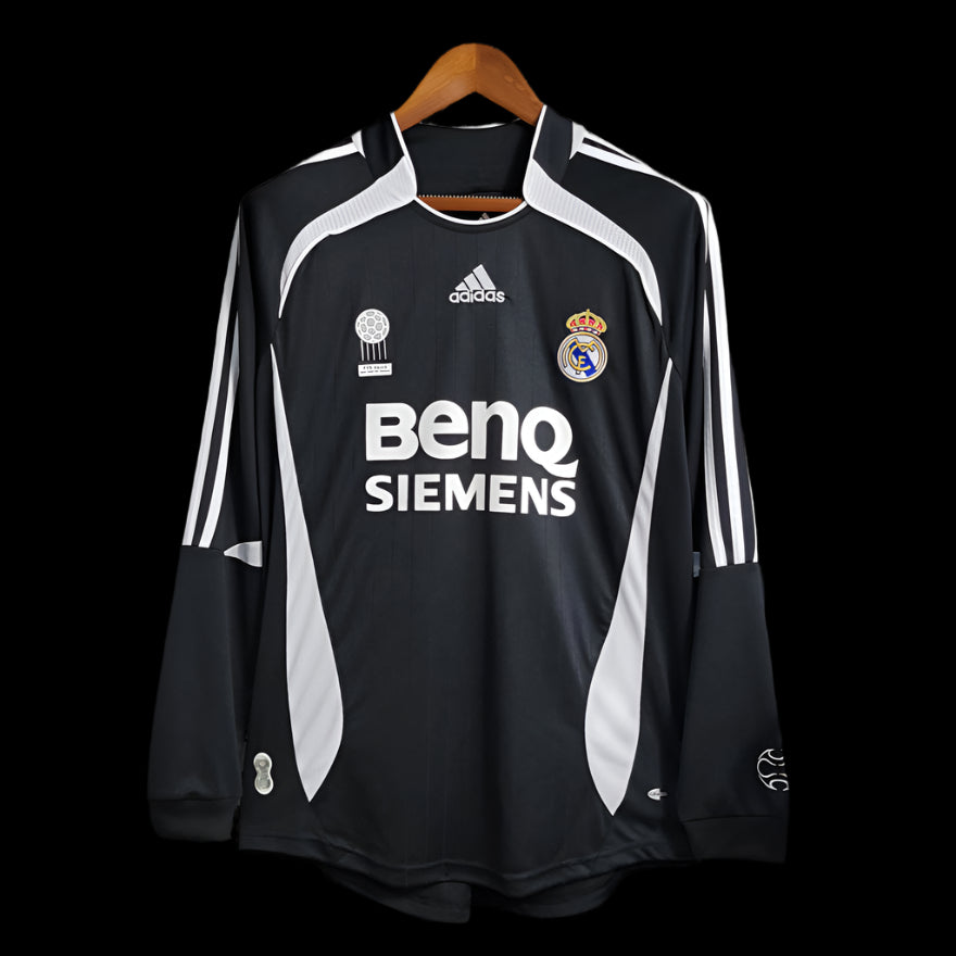 Real Madrid 06/07 Away Long Sleeve