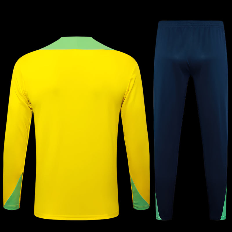 Brazil 2024 Yellow Tracksuit