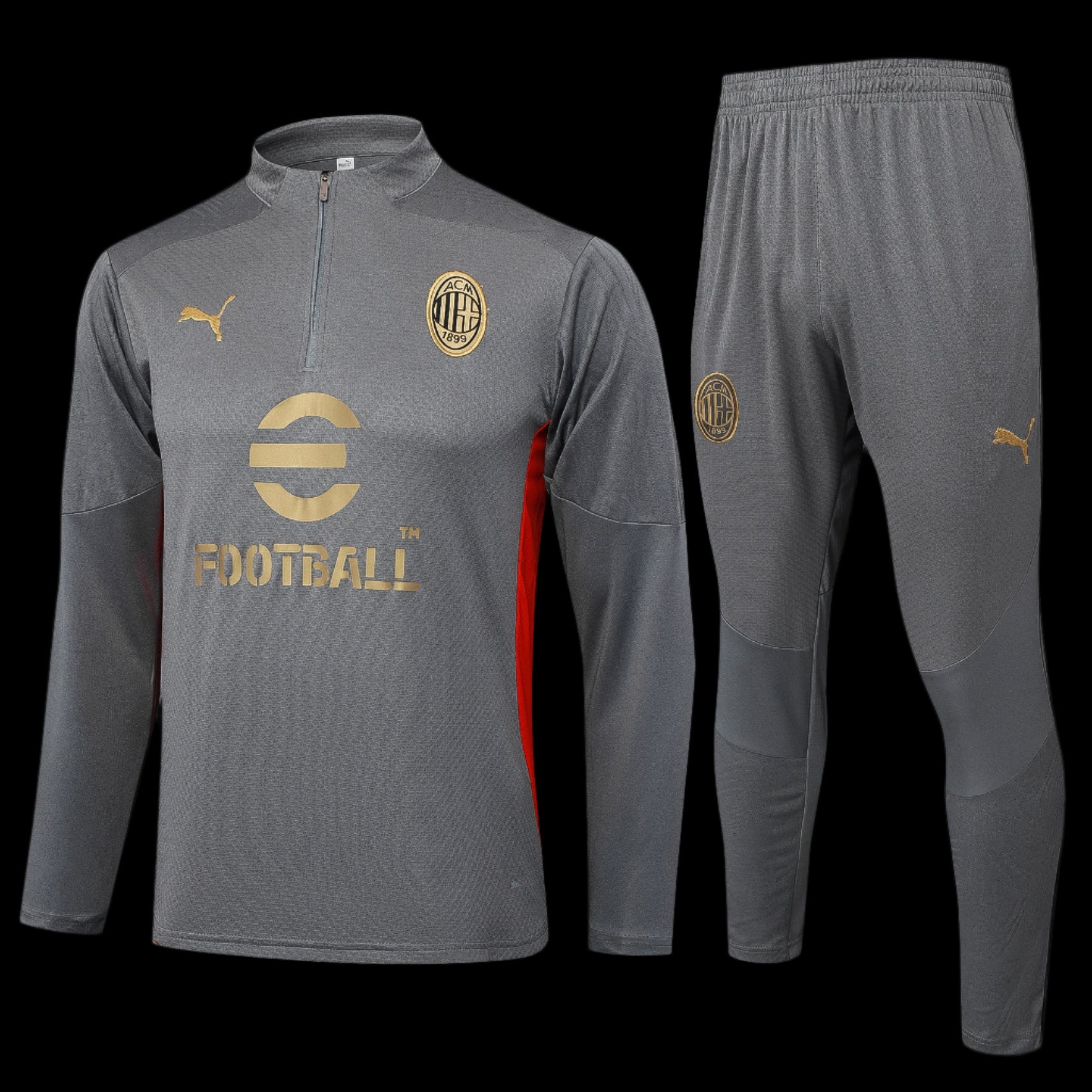 AC Milan 24/25 Grey Tracksuit