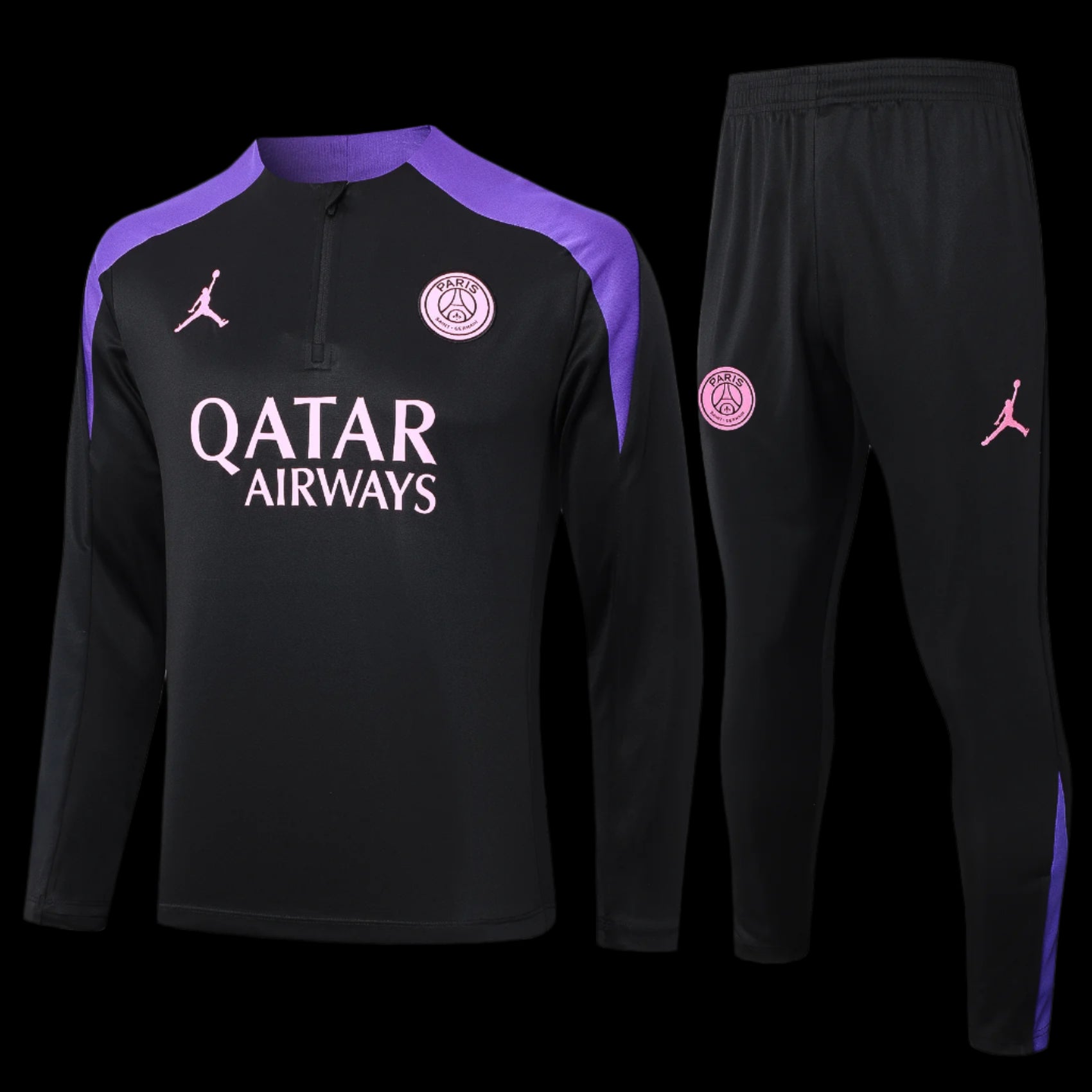 PSG 24/25 Black Tracksuit