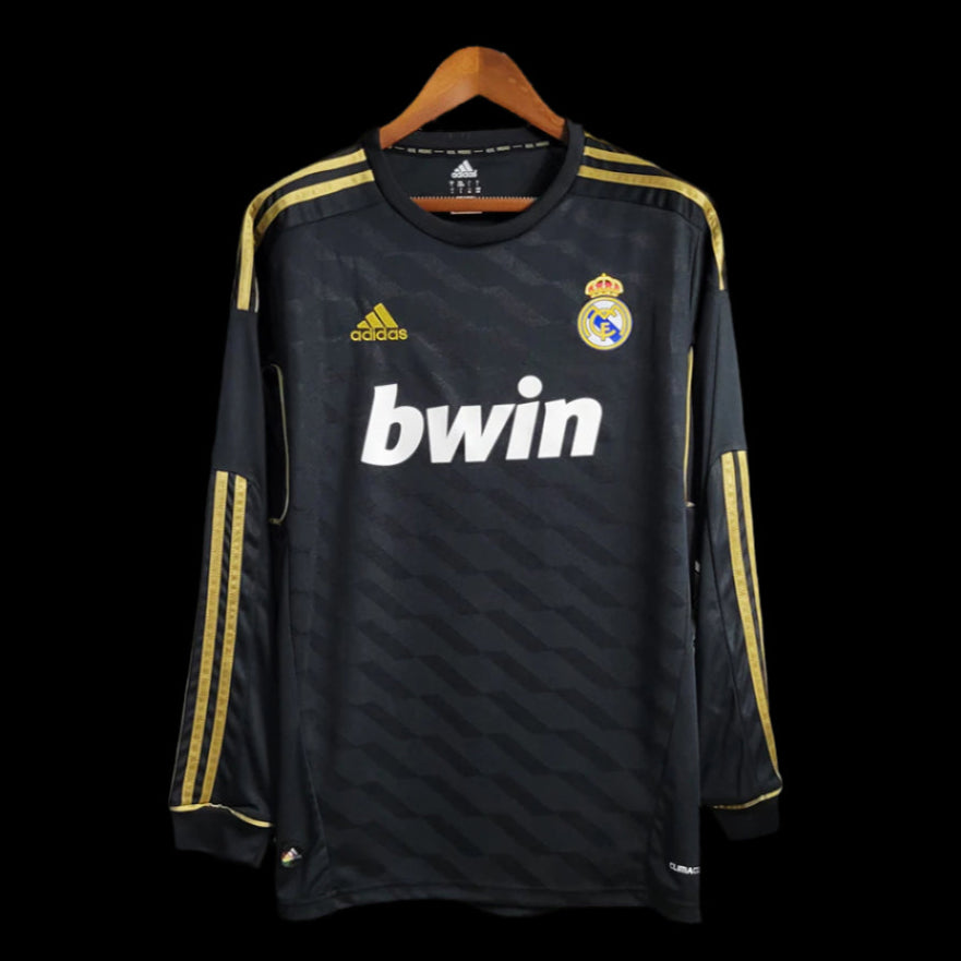 Camiseta de manga larga visitante del Real Madrid 11/12
