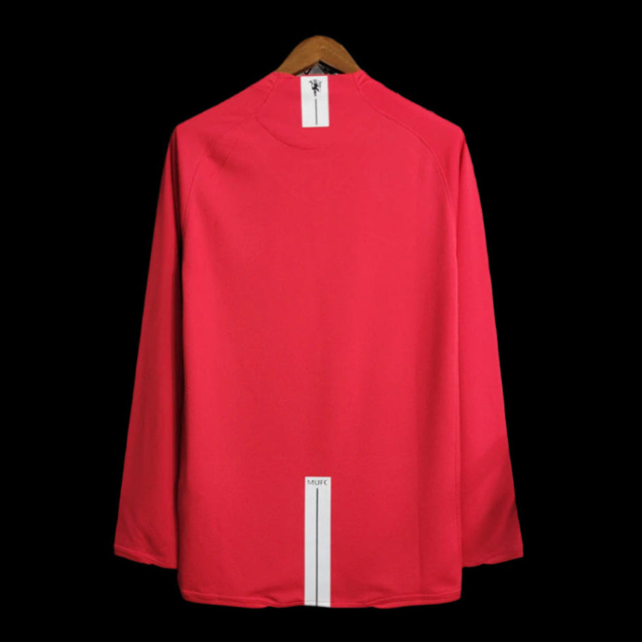 Manchester United 07/08 Home Long Sleeve