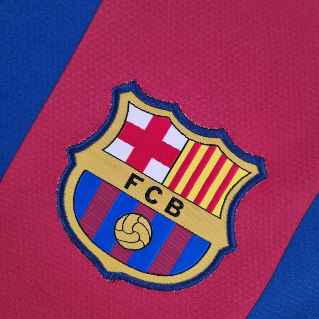 Camiseta de manga larga local del Barcelona 10/11