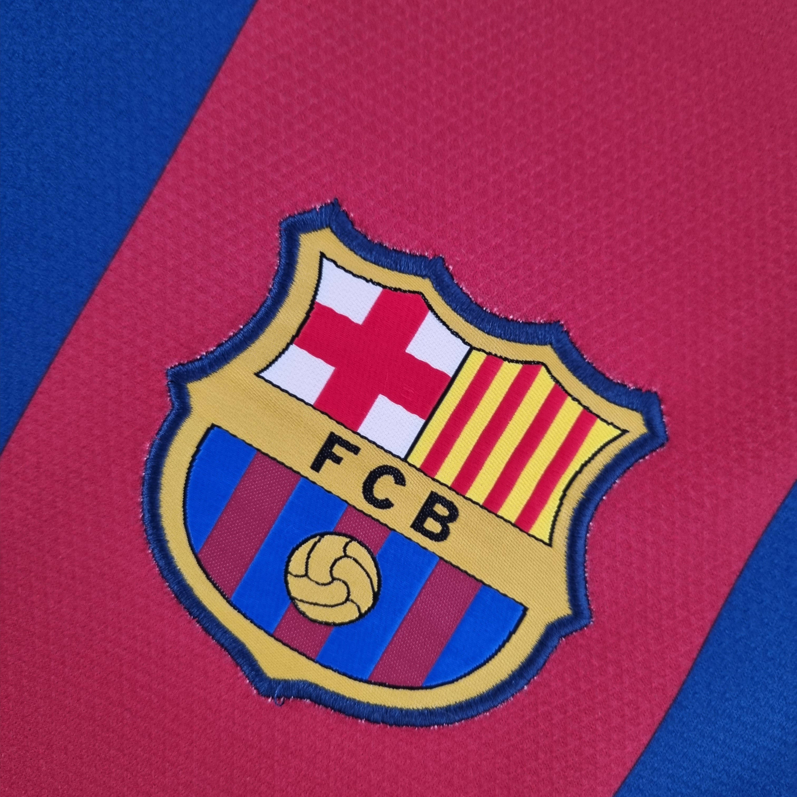 Camiseta de manga larga local del Barcelona 10/11